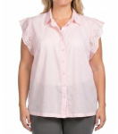 Puuvillane pluus naistele, Bodyflirt, roosa, XXXL