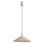 Sollux Lighting ripplamp Nox 40, hallikaspruun