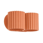 Sollux Lighting seinalamp Aura 2, oranž