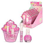 Laste komplekt Martinelia Yummy Sweet Treats Glam Set: huulel&auml;ige, 1 tk + k&uuml;&uuml;nelakk, 1 tk.
