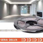Led riba 24v, 10m, k&uuml;lm valge, 160 Led/m, 2500lm/m