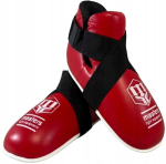 Masters Taekwondo, kickbox jala kaitsmed Ospu-1, punased, Wako, S (37-39)
