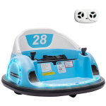 Laste elektriauto, 12 V, 360&deg; p&ouml;&ouml;rlev, kaugjuhtimispult, sinine