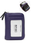 RFID-kaitsega kaarditasku, Lilla