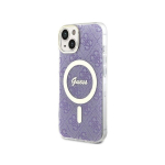 Guess GUHMP14MH4STU iPhone 14 Plus 6,7 lilla/lilla v&auml;rvi kate 4G MagSafe