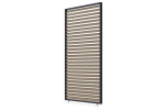 Horisontaalsete ribakardinate sein pergolatele Pergola Elegance/Deluxe/Fusion 1,3 m, pruun/hall