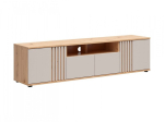 TV-kapp Brevas 180, hall/pruun