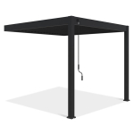 Paviljon Pergola Elegance Wall 3x3, tumehall