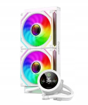 Vesijahuti protsessorile 240mm Argb, valge, Gamemax Iceburg 240v Digital Wh