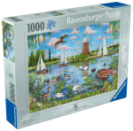 Ravensburger "Armas j&auml;rv" puzzle, 1000 osa