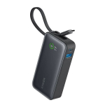 Akupank Nano 10000mAh 30W kaasaskantav laadija sisseehitatud USB-C kaabliga