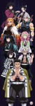 Demon Slayer filmiplakat manga anime 53x158 cm
