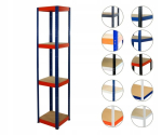 Wamar riiul HELIOS HNO 180x45x45 cm, 4 riiulit