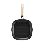 Ambition grillpann Qualum Basic kattega Mossa, 26x26 cm, must/liivakarva