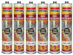 6x Soudal Soudaflex 40fc liim hermeetik hall