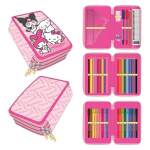 Tere Kitty Kawaii Cuties 3 taseme t&auml;idetud pliiatsikott