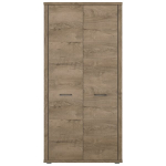 Kapp Mebelbos Cordan 2d, 101,9x60,6x210 cm, pruun