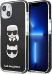 Karl Lagerfeld KLHCP13STPE2TK iPhone 13 mini 5.4 musta / musta Karl & Choupette pea
