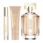 Komplekt Hugo Boss The Scent For Her: EDP naistele 100 ml + kehakreem 50 ml + 7,4ml