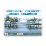 Akvarellplokk A3, 20 lik, 200 G