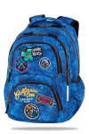 Seljakott CoolPack Dart Badges G Blue B19156, aplikatsioonidega