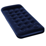 Inflatable camping mattress - BESTWAY - 1 place - 185x76x22 cm with integrated foot pump