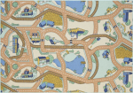 AW Rugs laste vaip Playtime Desert Mist 140x200 cm