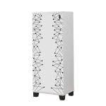 Jalan&otilde;udekapp Kalune Design 869(IX), valge/must