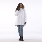 Huppa Naiste talveparka VIVIAN 1, white