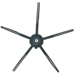 Xiaomi Roborock 5 punktiga k&uuml;ljeharjad, 2 tk, must (replacement)