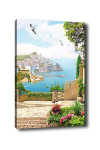 Reproduktsioon Panoraam rannikul