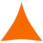 vidaXL p&auml;ikesepuri, kolmnurk, 3,6 x 3,6 x 3,6 m, oranž, Oranž