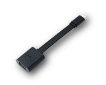 Kope - DELL - DBQBJBC054 - USB-C - USB-A 3.0 - Musta