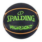 Korvpall Spalding Highlight, suurus 7, must/roheline