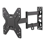 Teleri kinnitus Toetava TV kinnitus Axil 0591E 17"-42" 25 kg Must