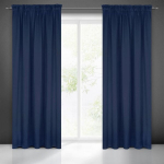 Pimendav kardin Logan, tumesinine, 135 x 270 cm, 1 tk