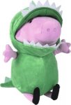 Simba Peppa Pig maskott George Dinosaur Brother 28cm