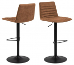 Baaritool Kimmy, pruun/must 2 tk.