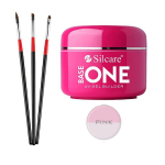K&uuml;&uuml;nte pikendamise komplekt Silcare Pink k&uuml;&uuml;negeel 50 g N04