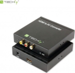 Adapteri muundur Techly HDMI į RCA Composite video + audio L/R