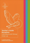 Keep-up Teacher's Guide for Reception
