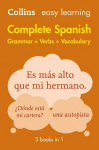 Easy Learning Spanish Complete Grammar, Verbs and Vocabulary (3 books in 1): Trusted Support for Learning 2nd Revised edition