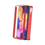 Samsung Galaxy S20 (6,2&Prime;) 360&deg; &uuml;mbris + kaitseklaas &ndash; Punane