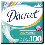 Pesukaitsmed Discreet Water Lily, 100 tk