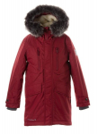 Huppa Poiste talveparka DAVID, dark red