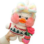 Pehme pl&uuml;&uuml;sist part Lalafanfan roosiga, 32 cm