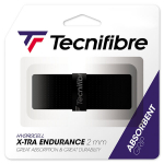 Tennise peamine gripp Tecnifibre X-TRA ENDURANCE , 2.0mm, Must
