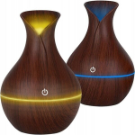 &Otilde;huniisutaja ja aroomihajuti, difuusor, puidust LED valgustusega