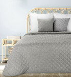 Tepitud voodikate linast imiteerivast kangast NJA-04 220x240cm