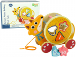 Puidust klotside sorteerija lastele Lean Toys Fox